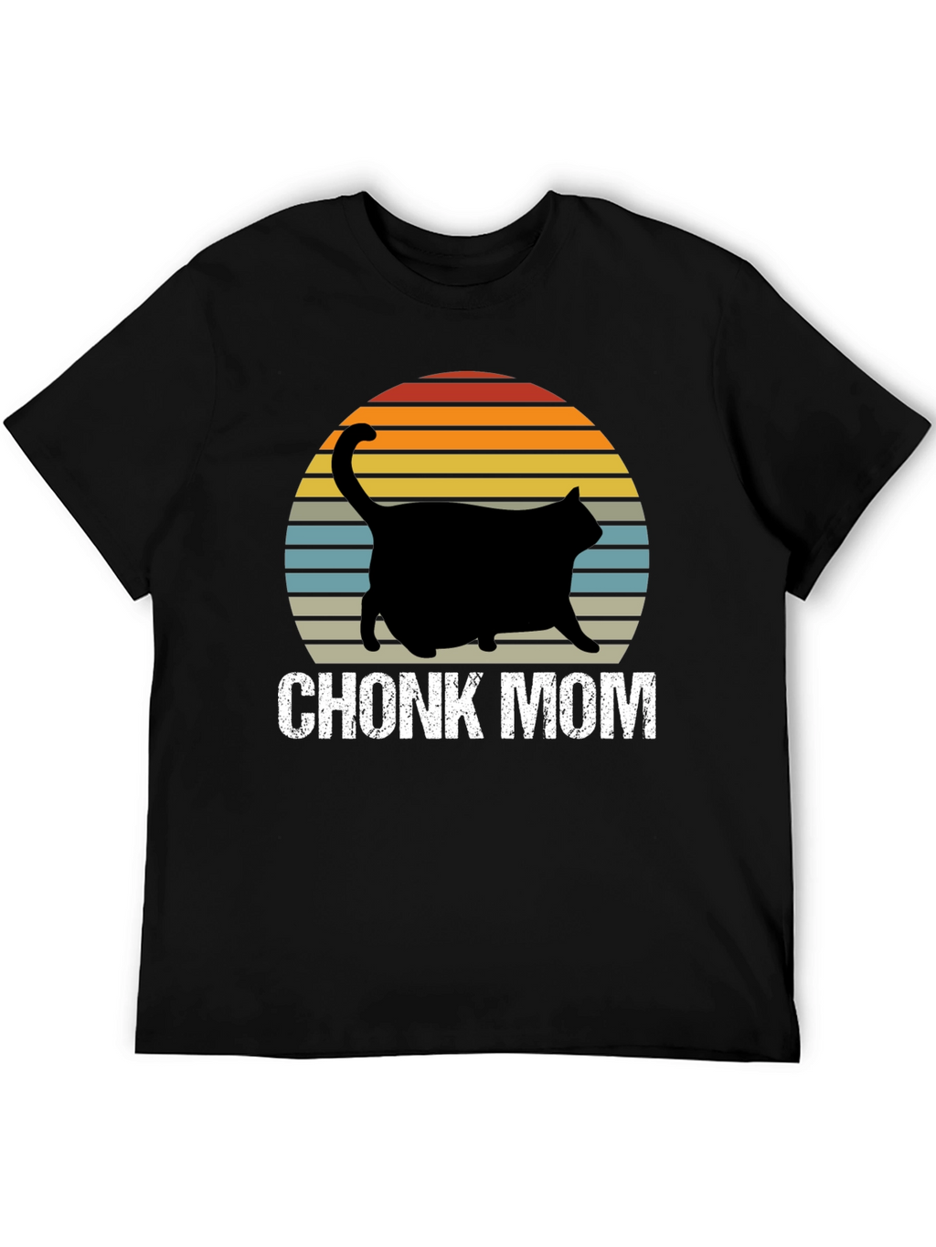 Chonk Mom T-Shirt - Cat Lover Apparel