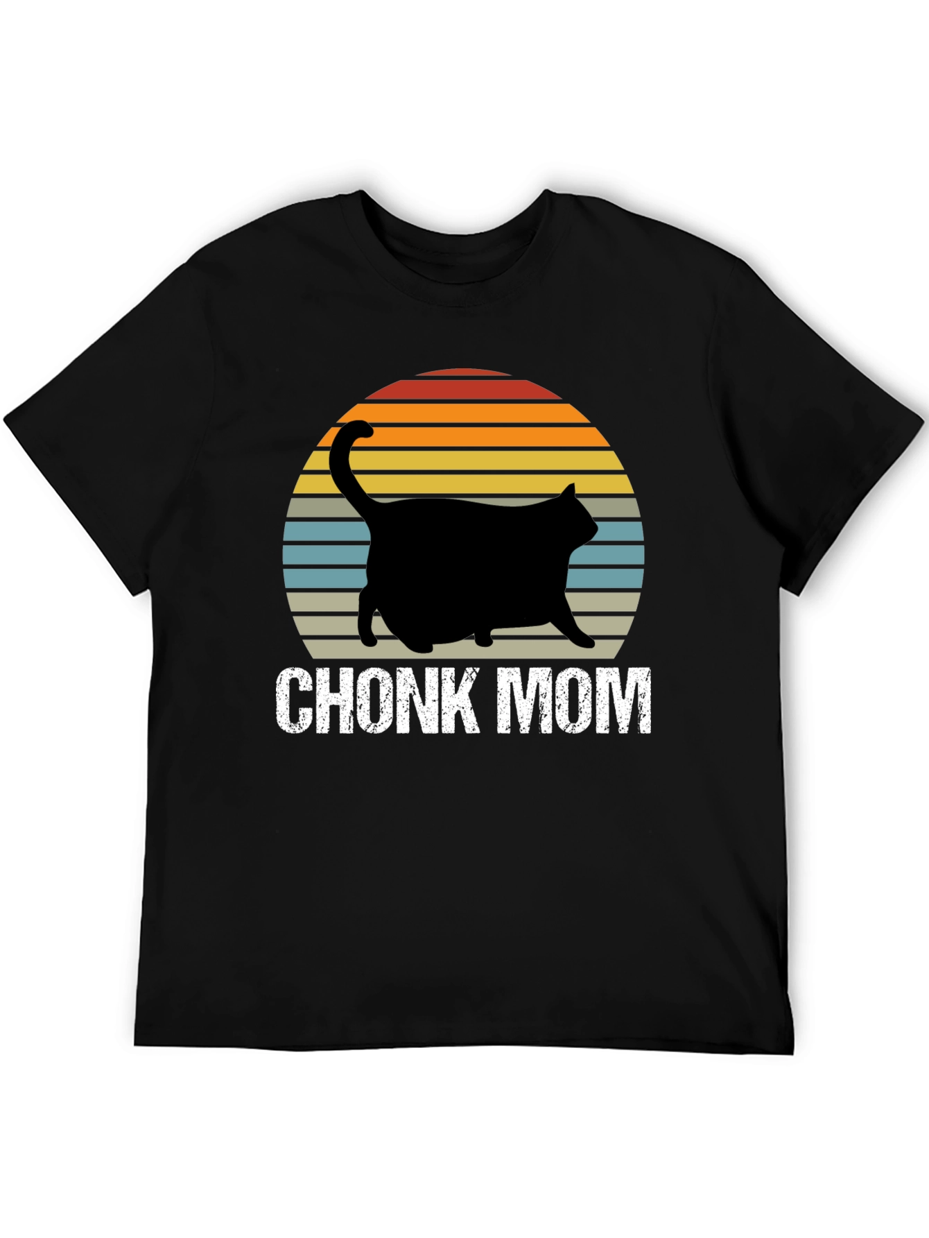 Chonk Mom T-Shirt - Cat Lover Apparel