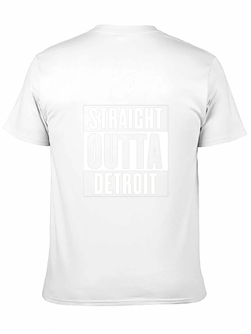 Straight Outta Detroit Graphic T-Shirt