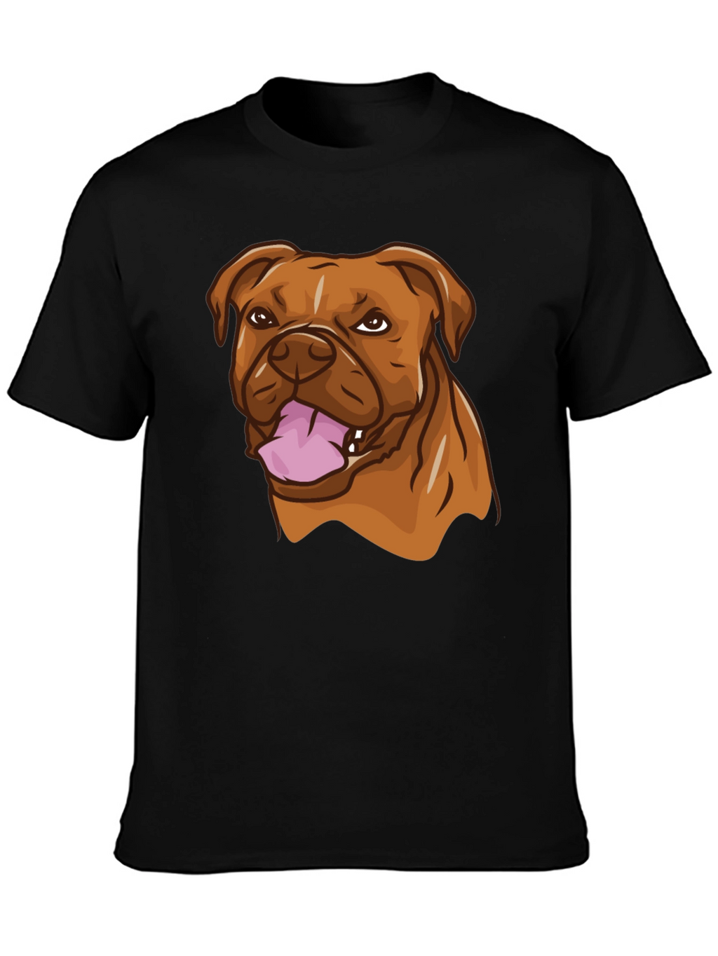 Dog Breed Graphic Black T-Shirt