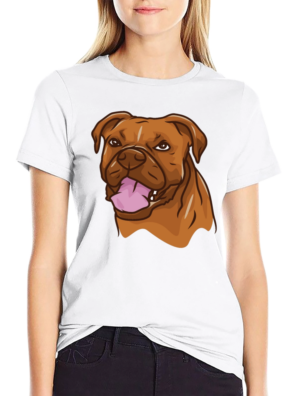 Dog Breed Graphic Black T-Shirt