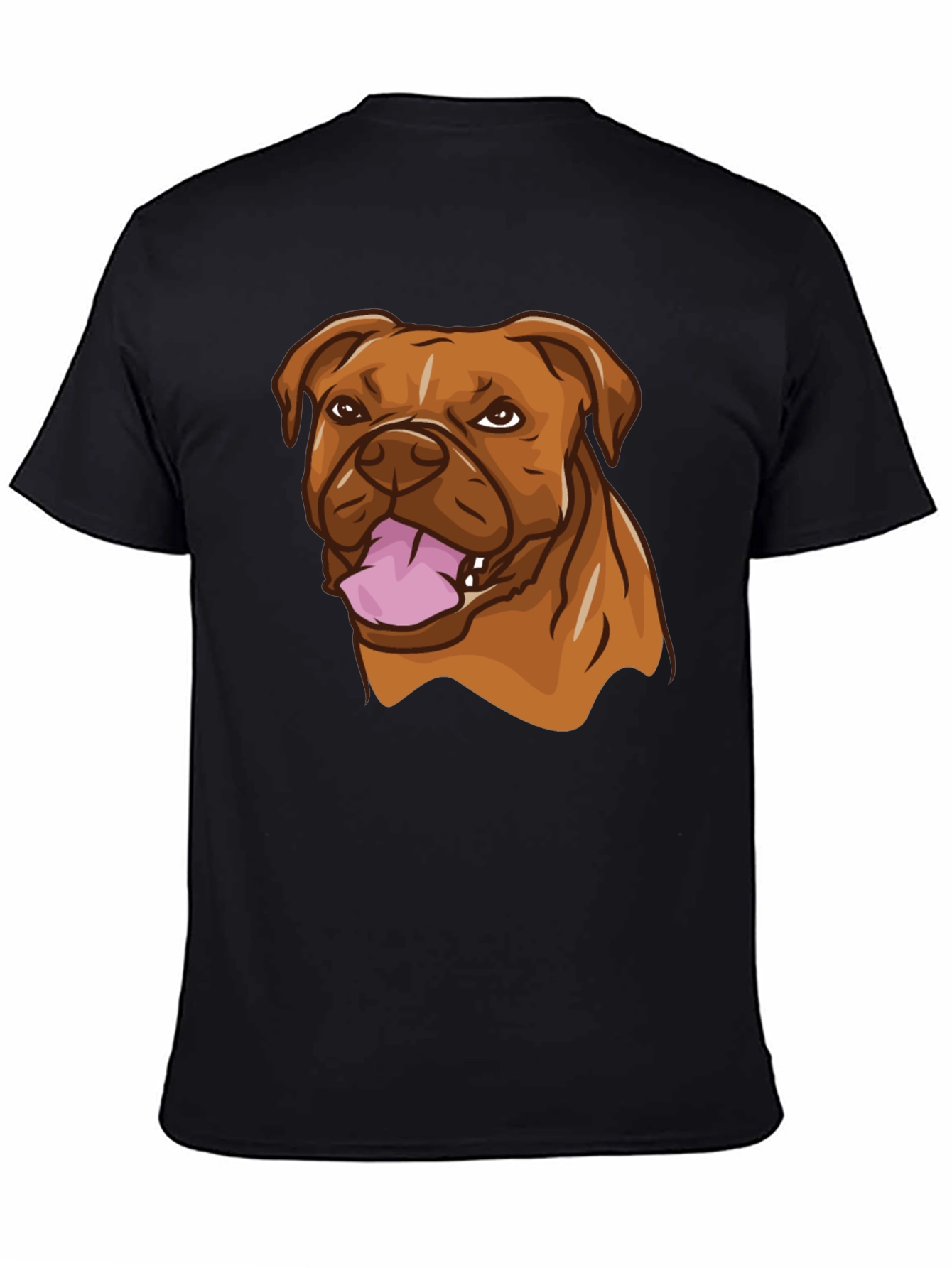 Dog Breed Graphic Black T-Shirt