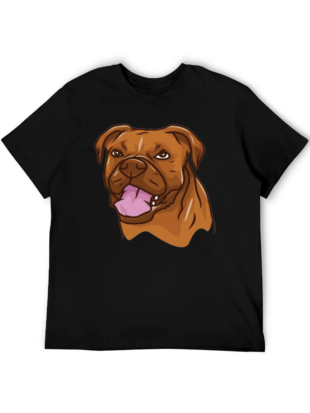 Dog Breed Graphic Black T-Shirt