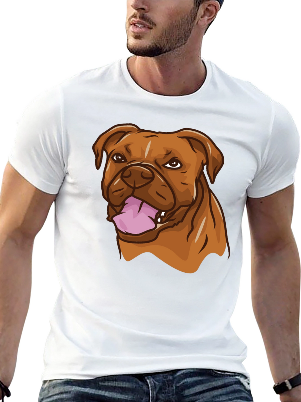 Dog Breed Graphic Black T-Shirt