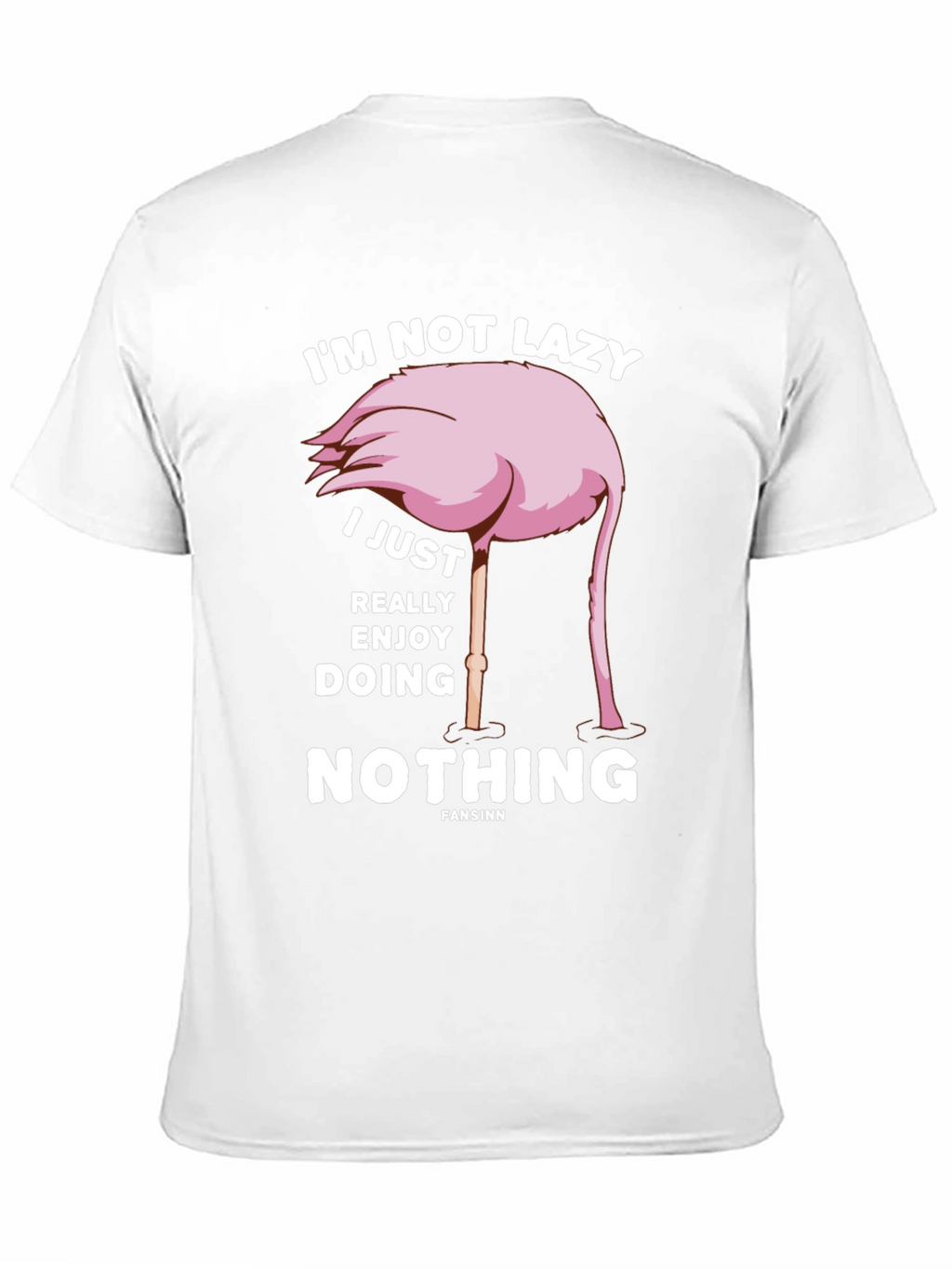 Funny Flamingo Lazy T-Shirt