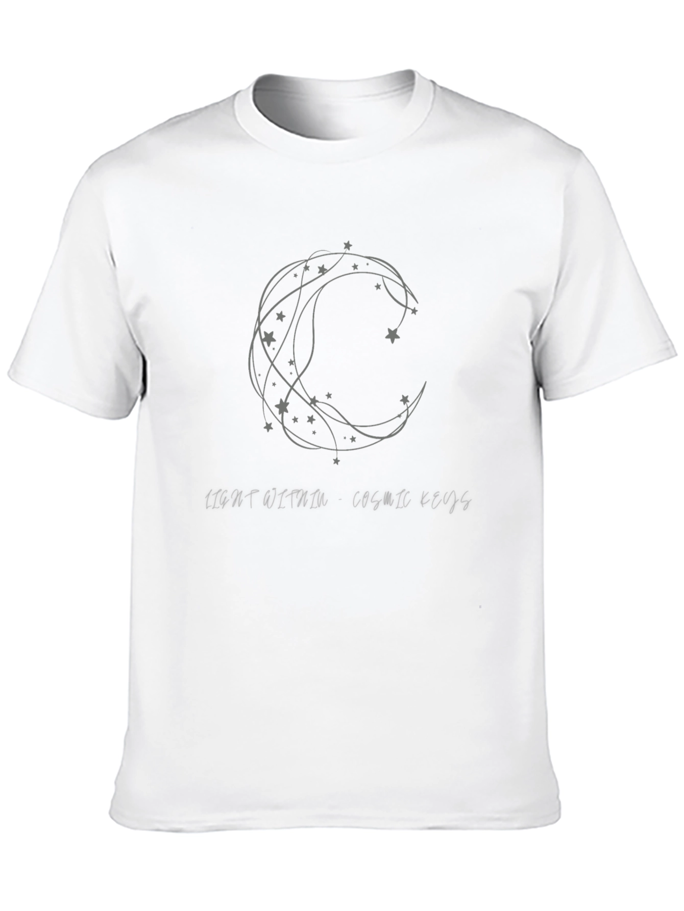 Cosmic Keys Graphic Tee - Unisex Black T-Shirt