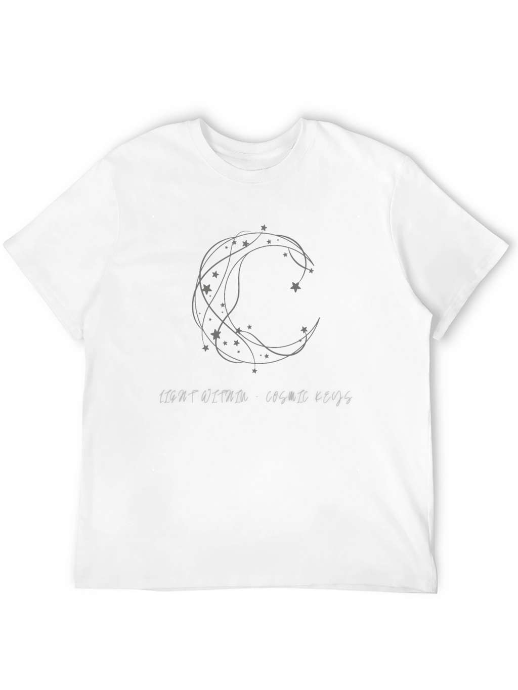 Cosmic Keys Graphic Tee - Unisex Black T-Shirt