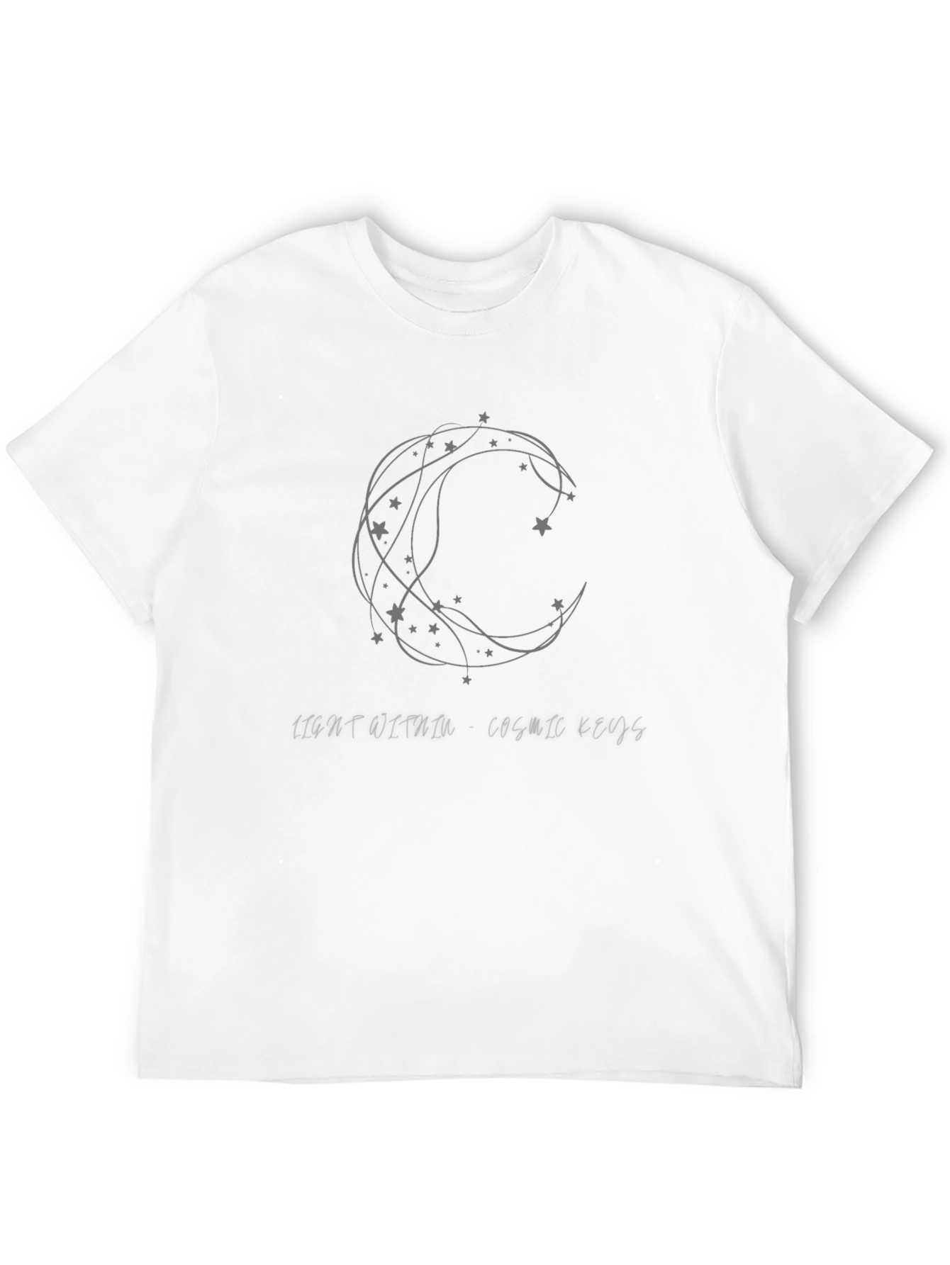 Cosmic Keys Graphic Tee - Unisex Black T-Shirt