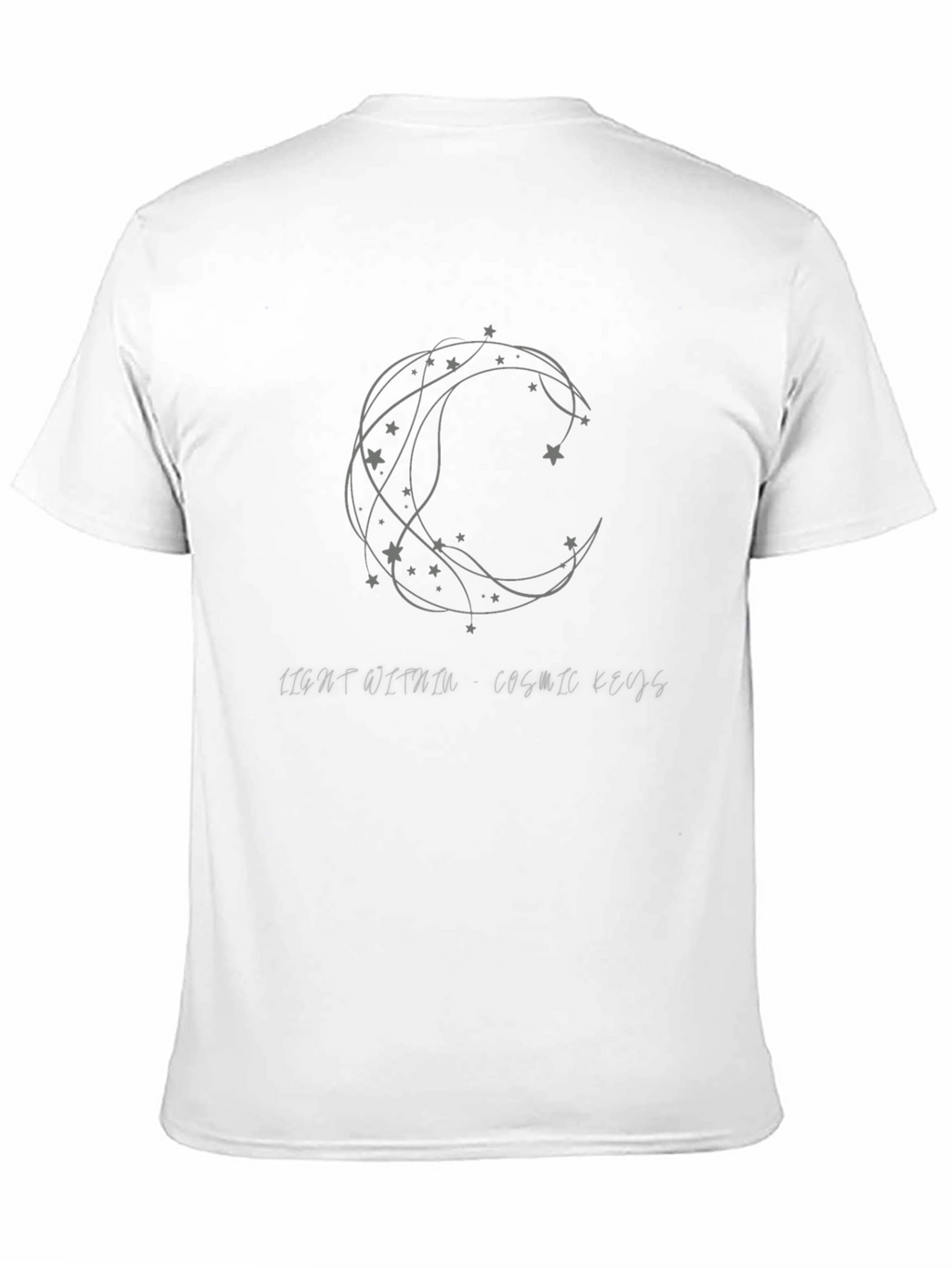 Cosmic Keys Graphic Tee - Unisex Black T-Shirt