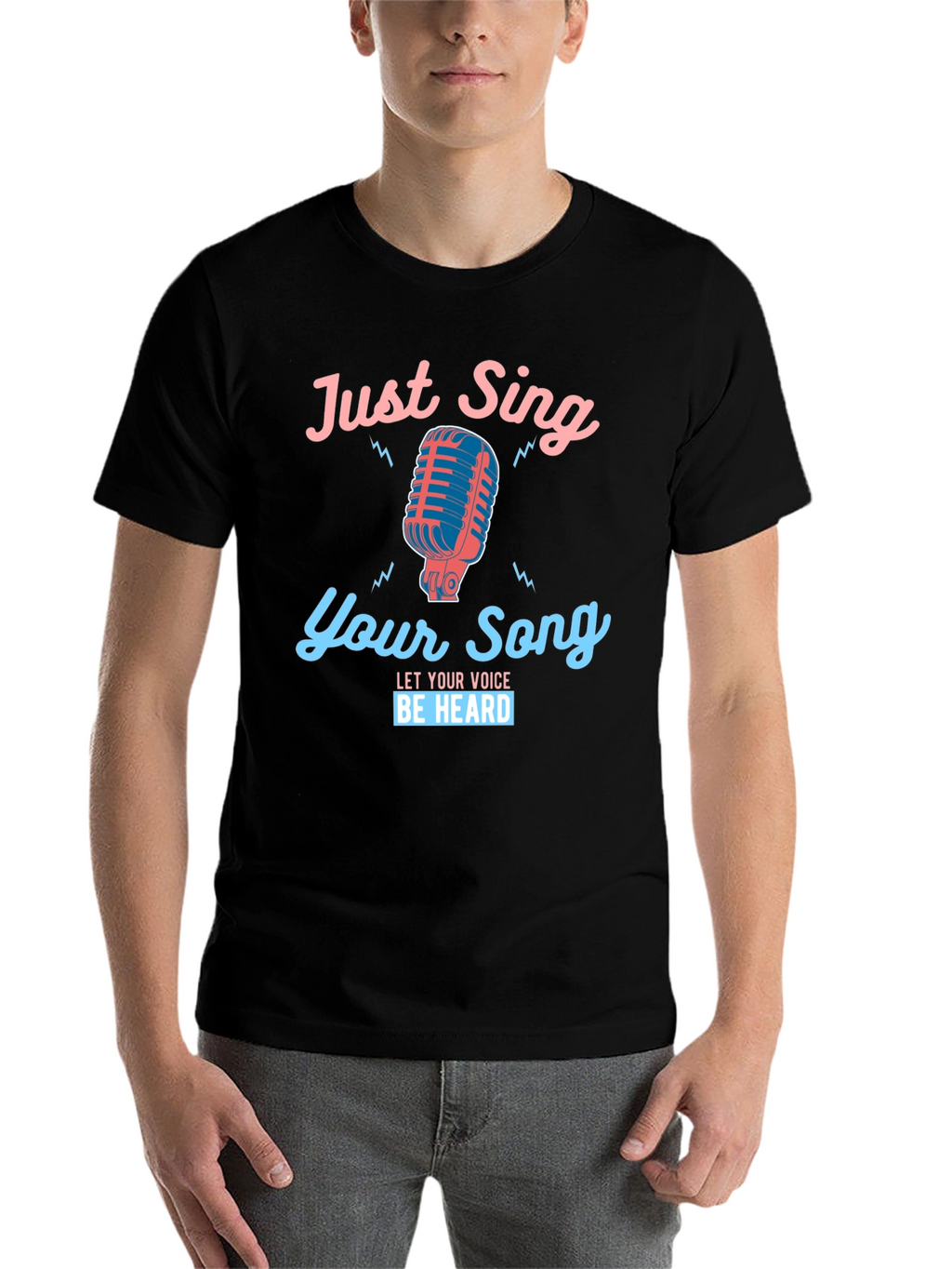 Just Sing Your Song Graphic Tee