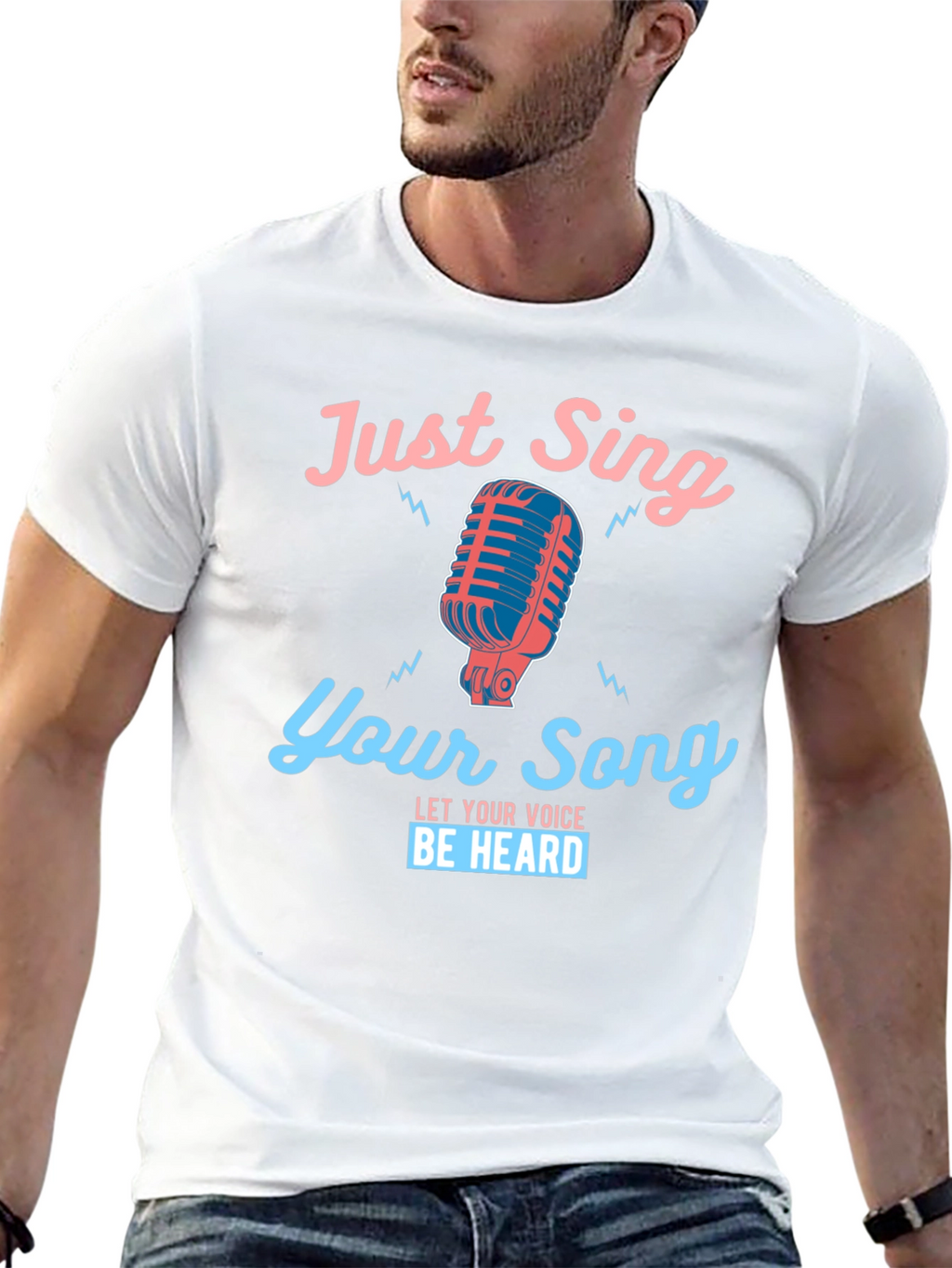 Just Sing Your Song Graphic Tee