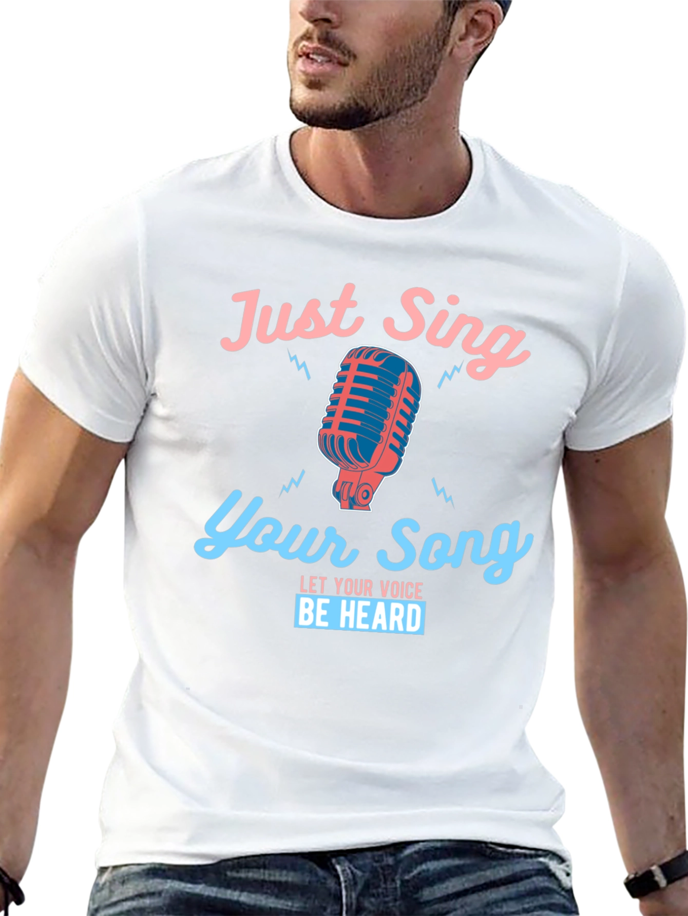 Just Sing Your Song Graphic Tee