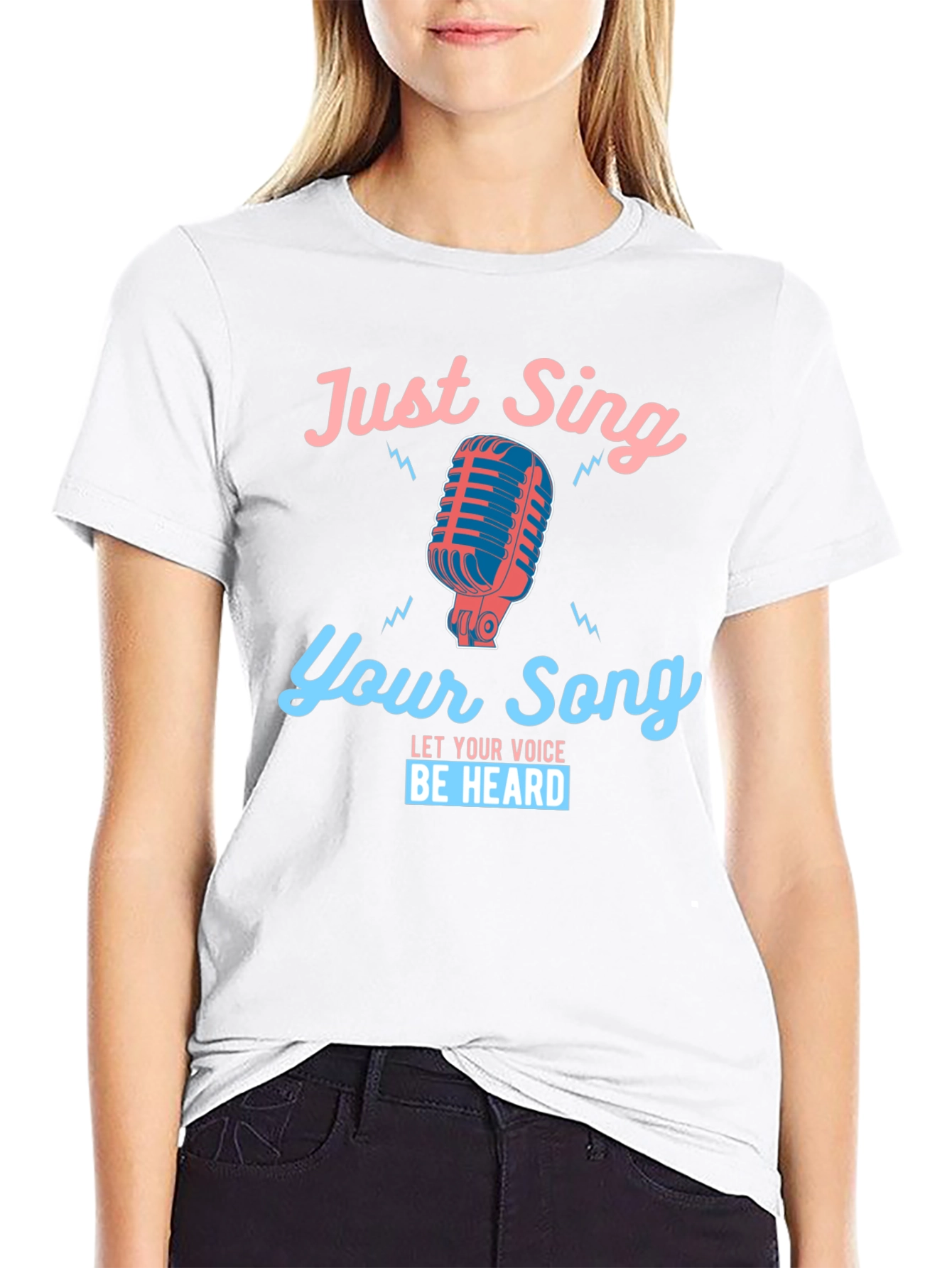 Just Sing Your Song Graphic Tee