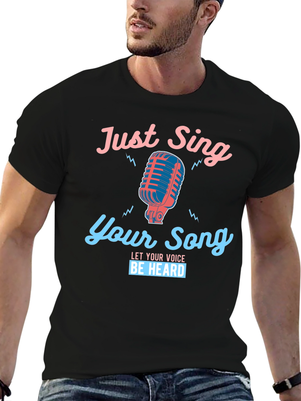 Just Sing Your Song Graphic Tee