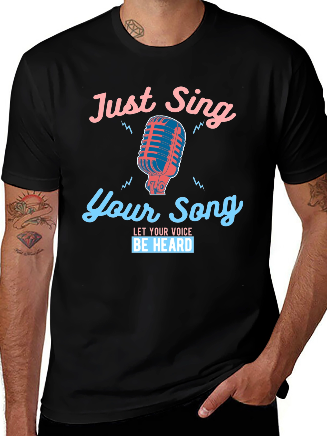 Just Sing Your Song Graphic Tee
