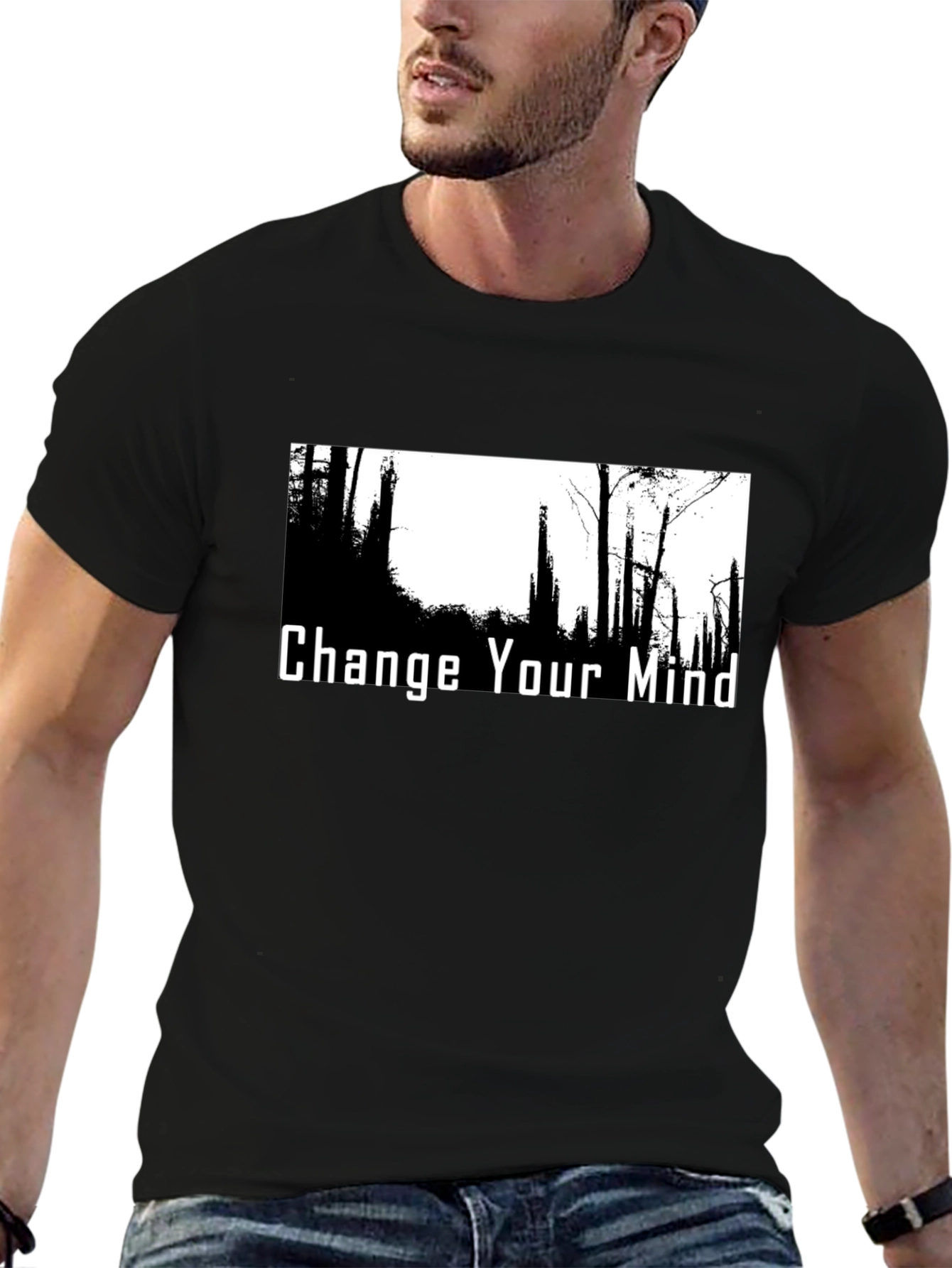 Change Your Mind Graphic Tee - Nature Scene