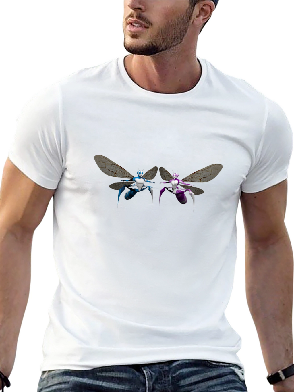 Bee Kind Graphic Tee - Black Cotton T-Shirt
