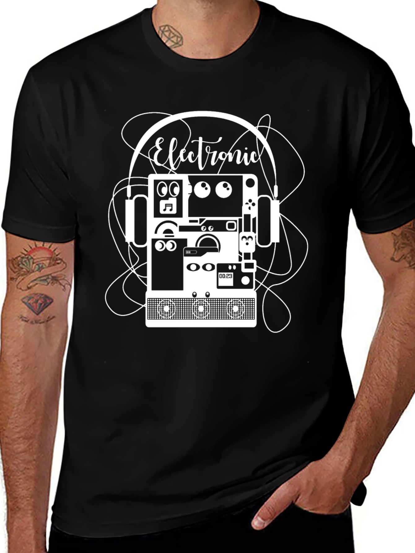 Electronic Music Graphic Tee