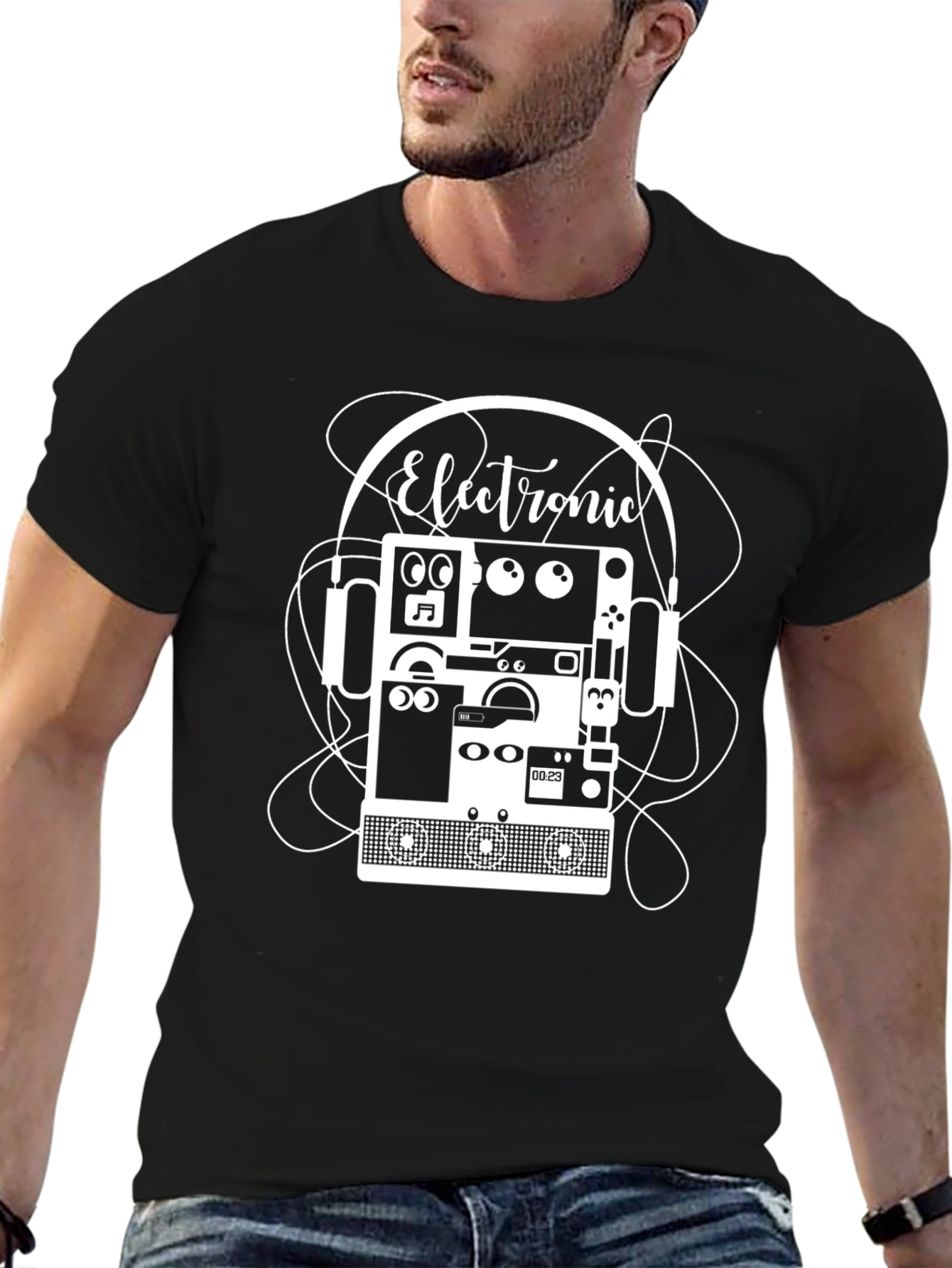 Electronic Music Graphic Tee