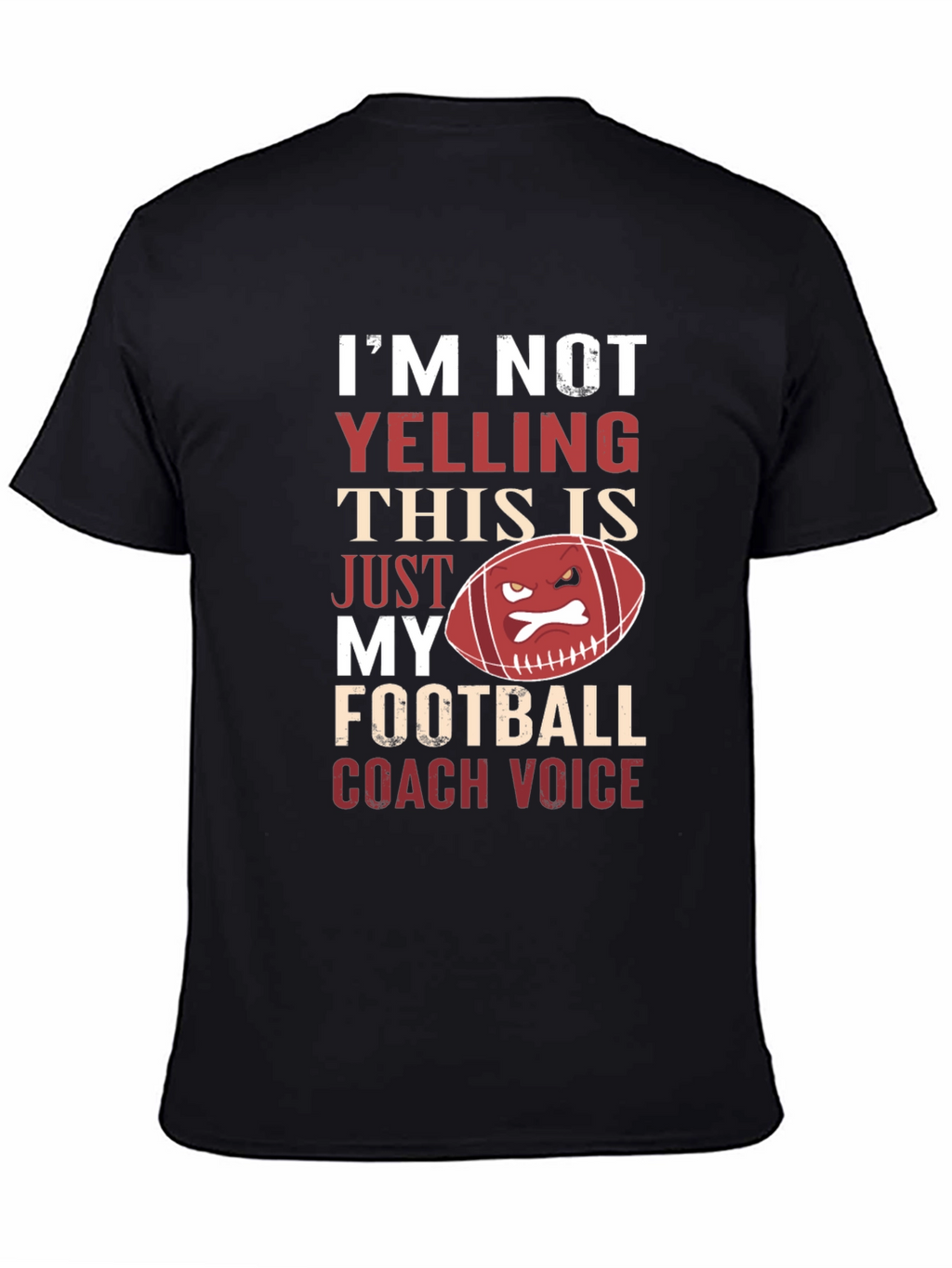 Football Coach Voice Graphic Tee