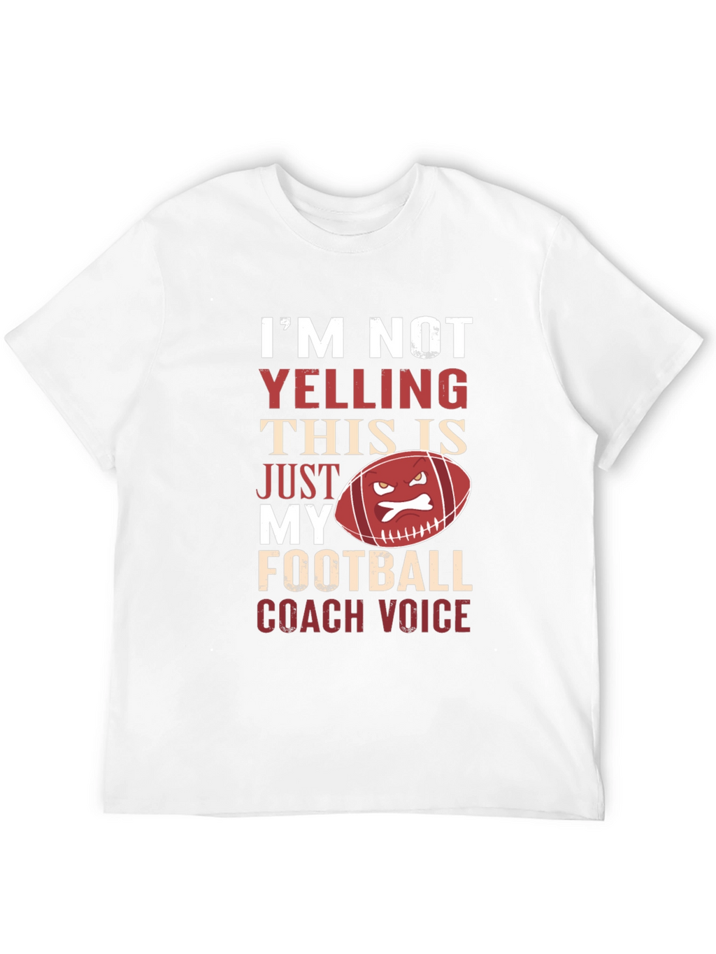 Football Coach Voice Graphic Tee