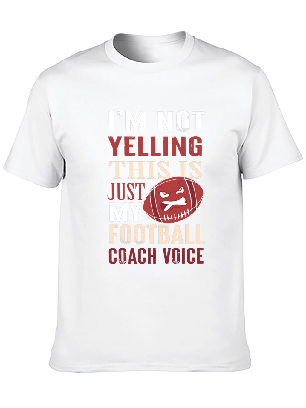 Football Coach Voice Graphic Tee