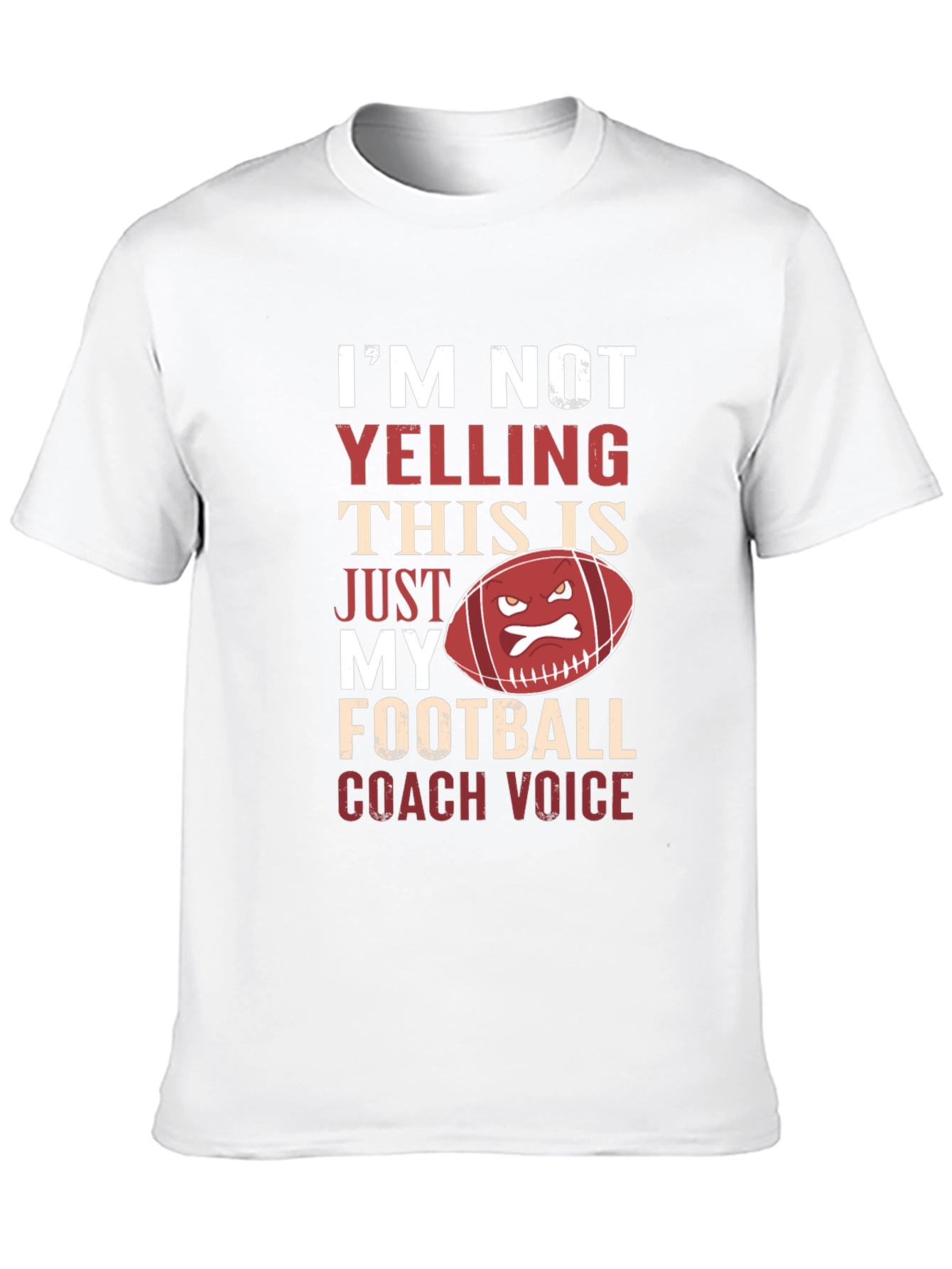 Football Coach Voice Graphic Tee