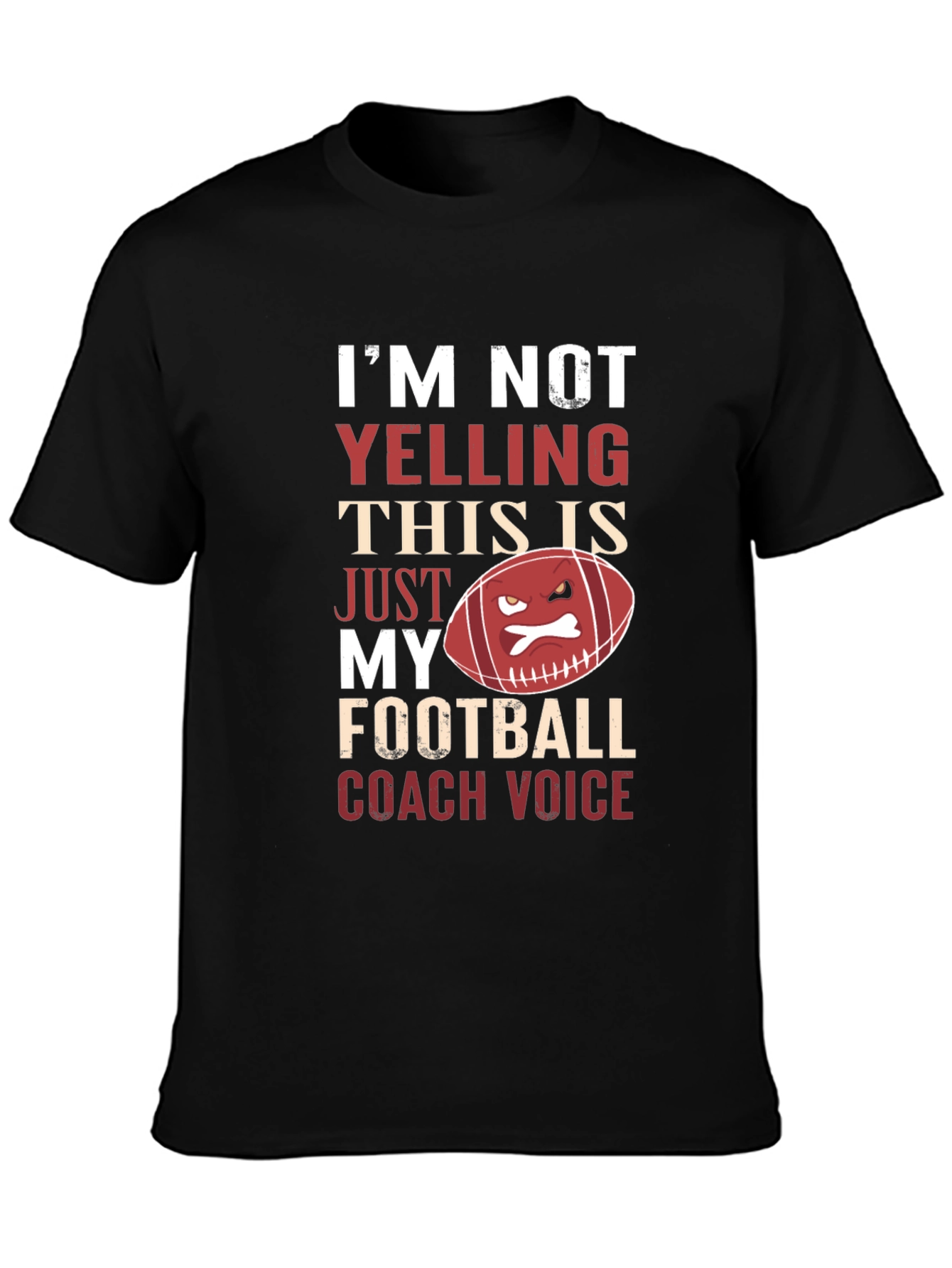 Football Coach Voice Graphic Tee