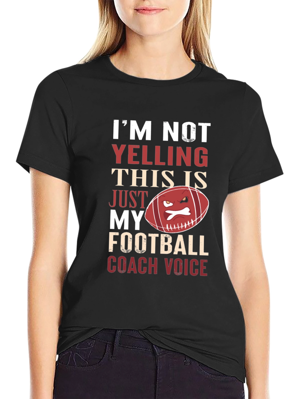 Football Coach Voice Graphic Tee