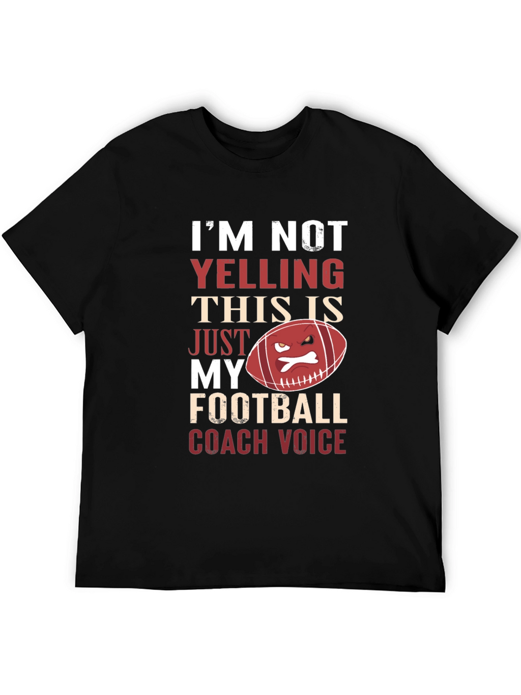 Football Coach Voice Graphic Tee