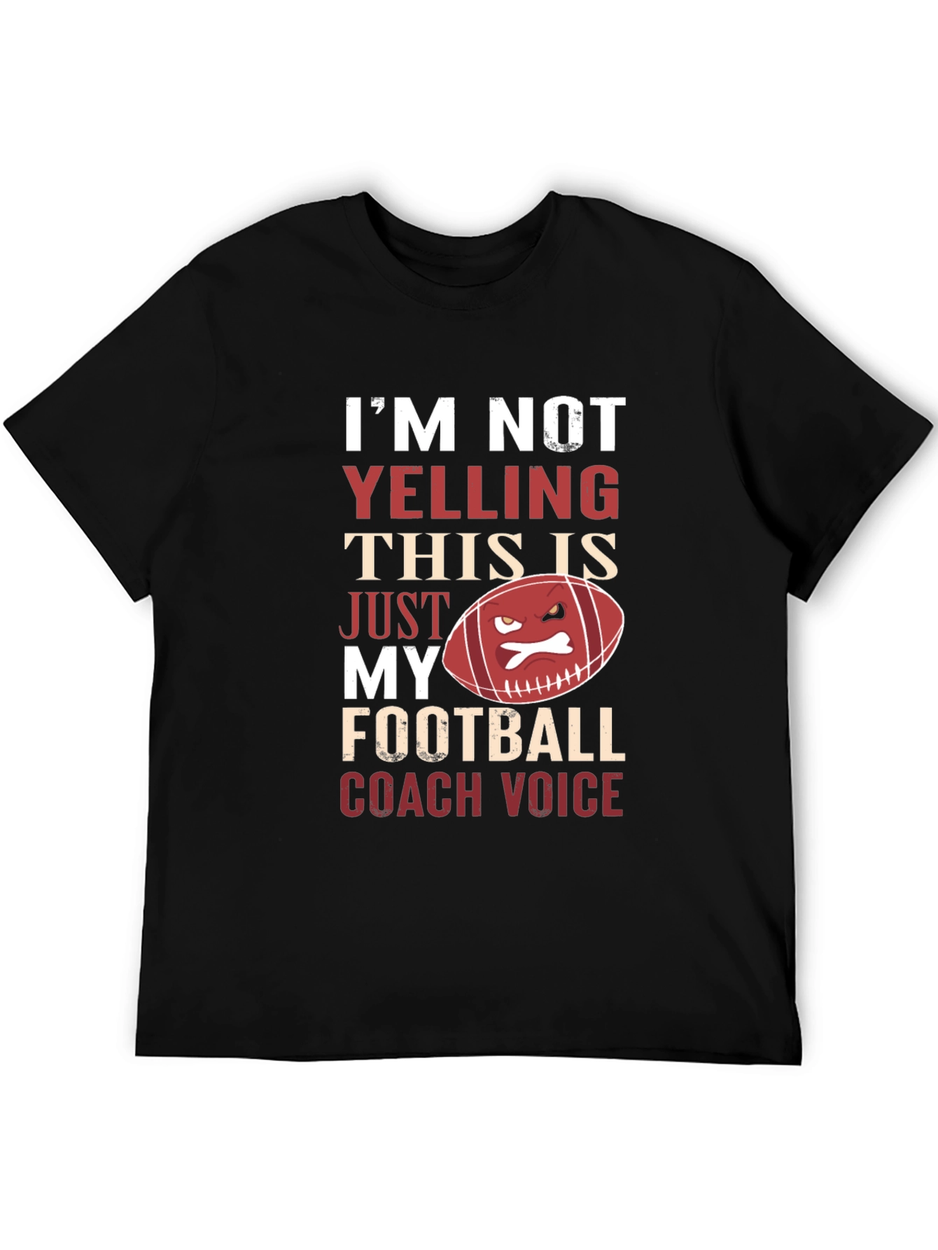 Football Coach Voice Graphic Tee