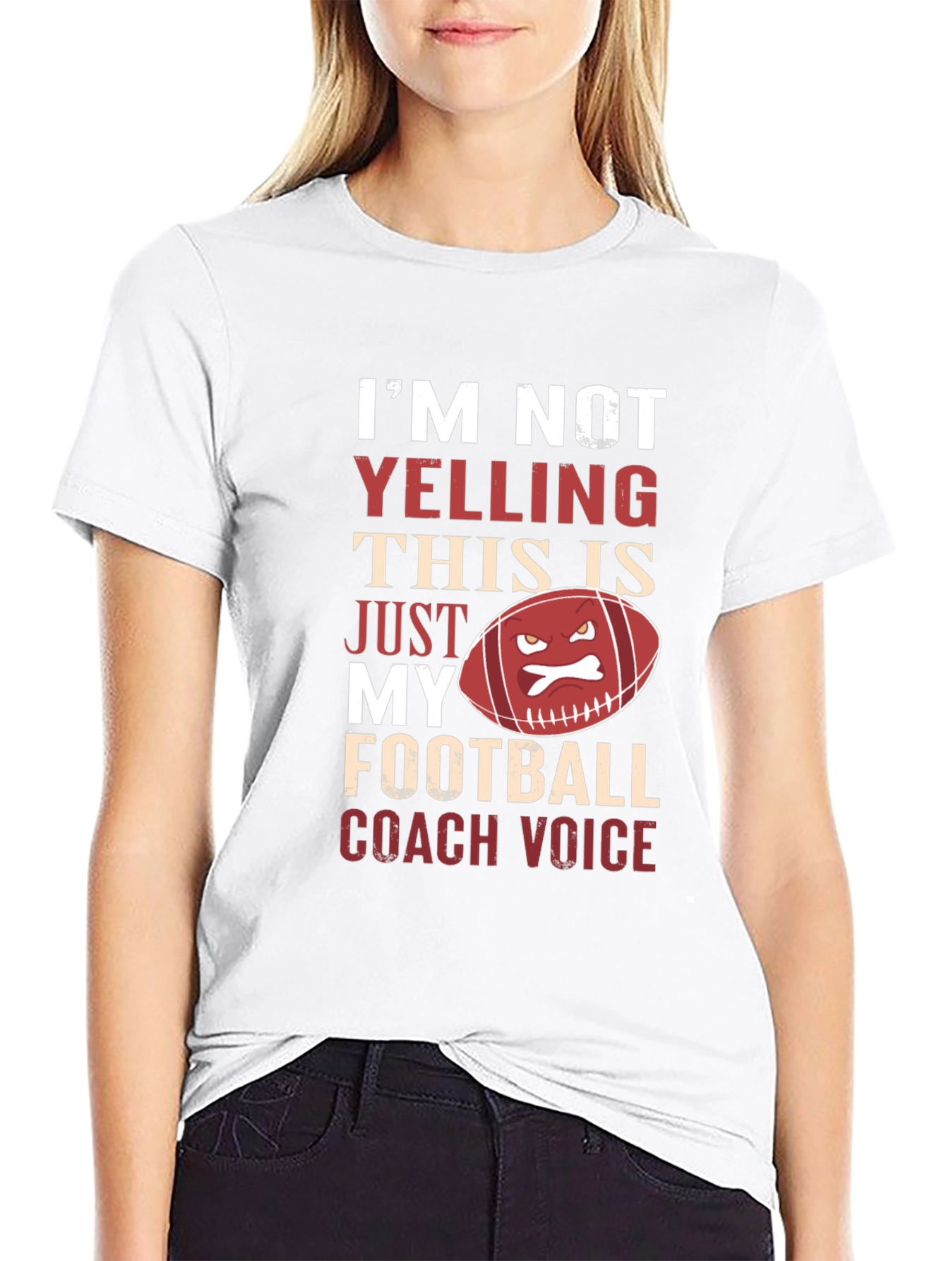 Football Coach Voice Graphic Tee