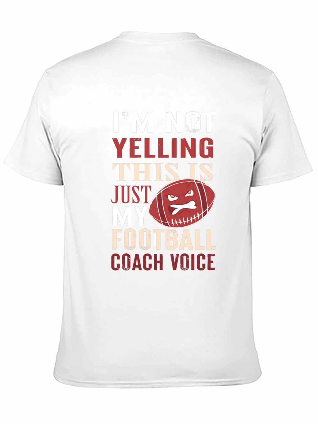 Football Coach Voice Graphic Tee