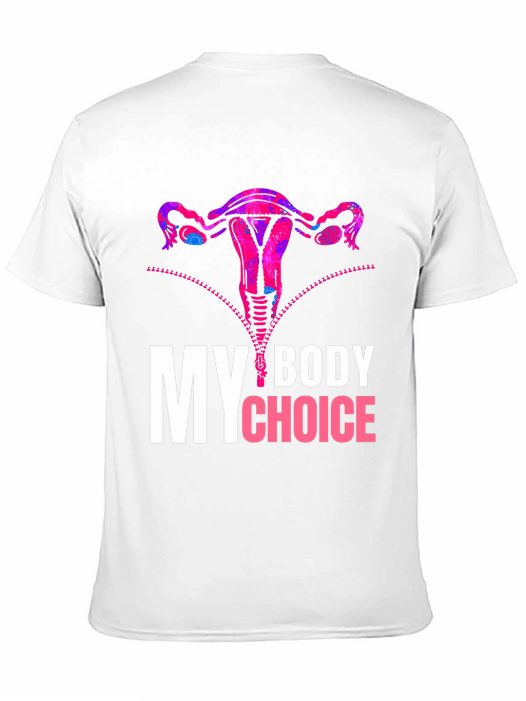 My Body My Choice Uterus Graphic Tee