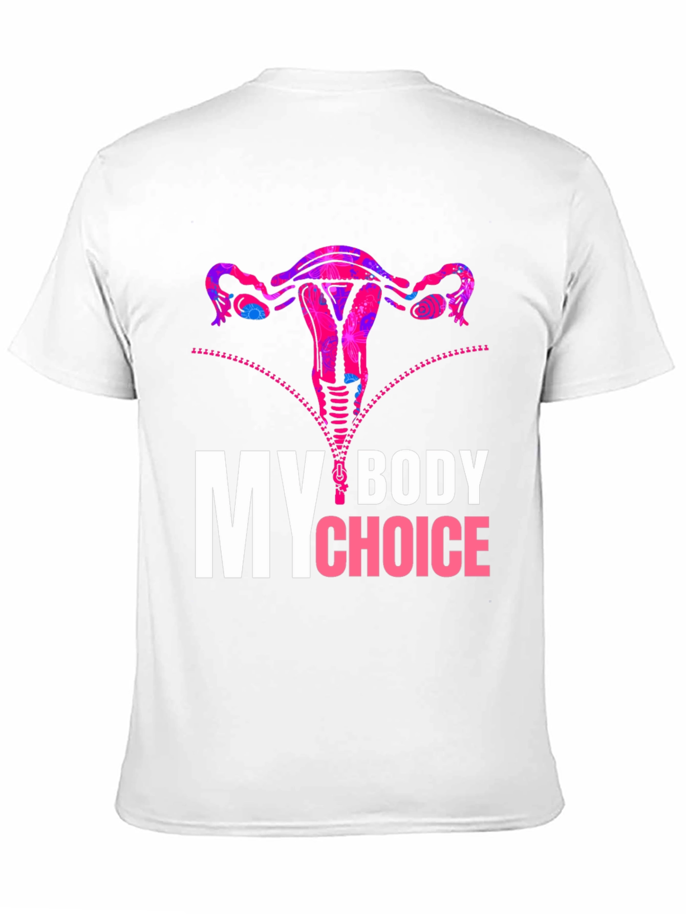 My Body My Choice Uterus Graphic Tee