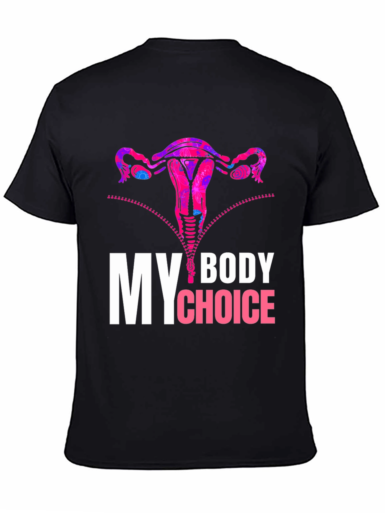 My Body My Choice Uterus Graphic Tee