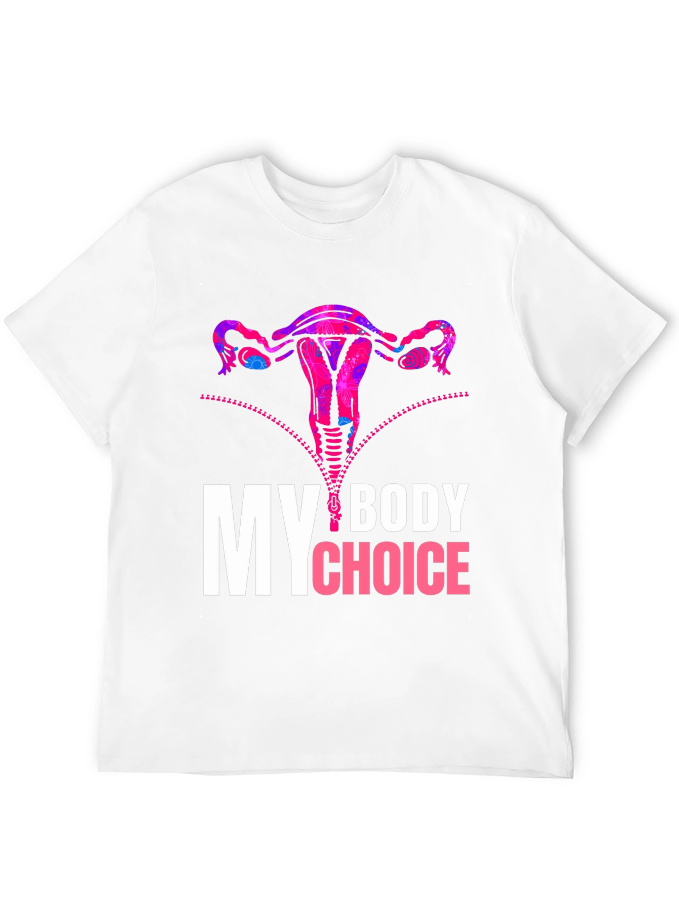 My Body My Choice Uterus Graphic Tee