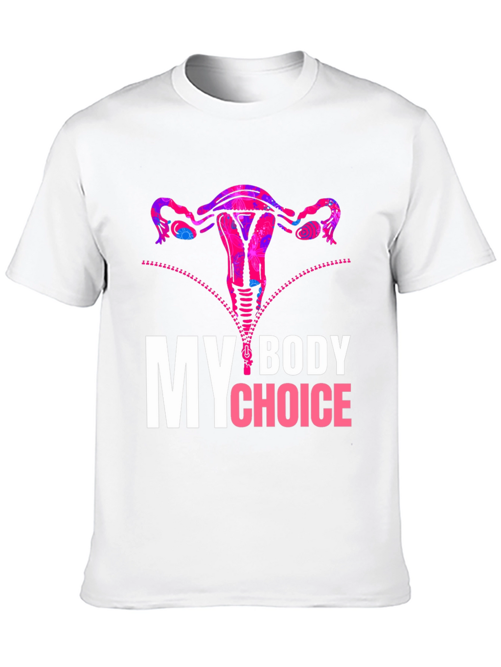 My Body My Choice Uterus Graphic Tee