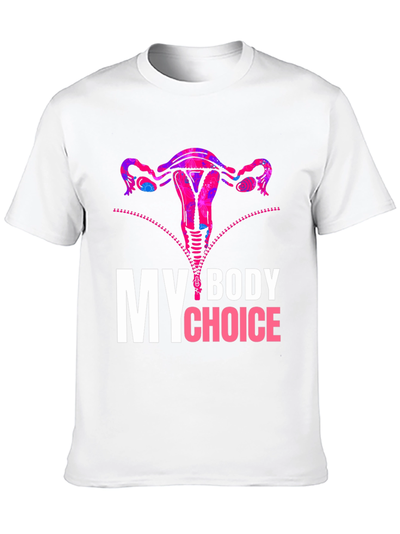 My Body My Choice Uterus Graphic Tee