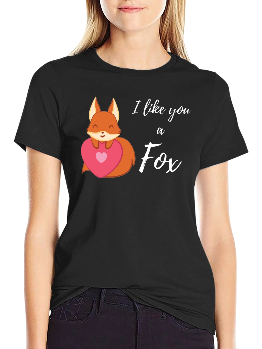 I Like You A Fox Valentines Day T-Shirt