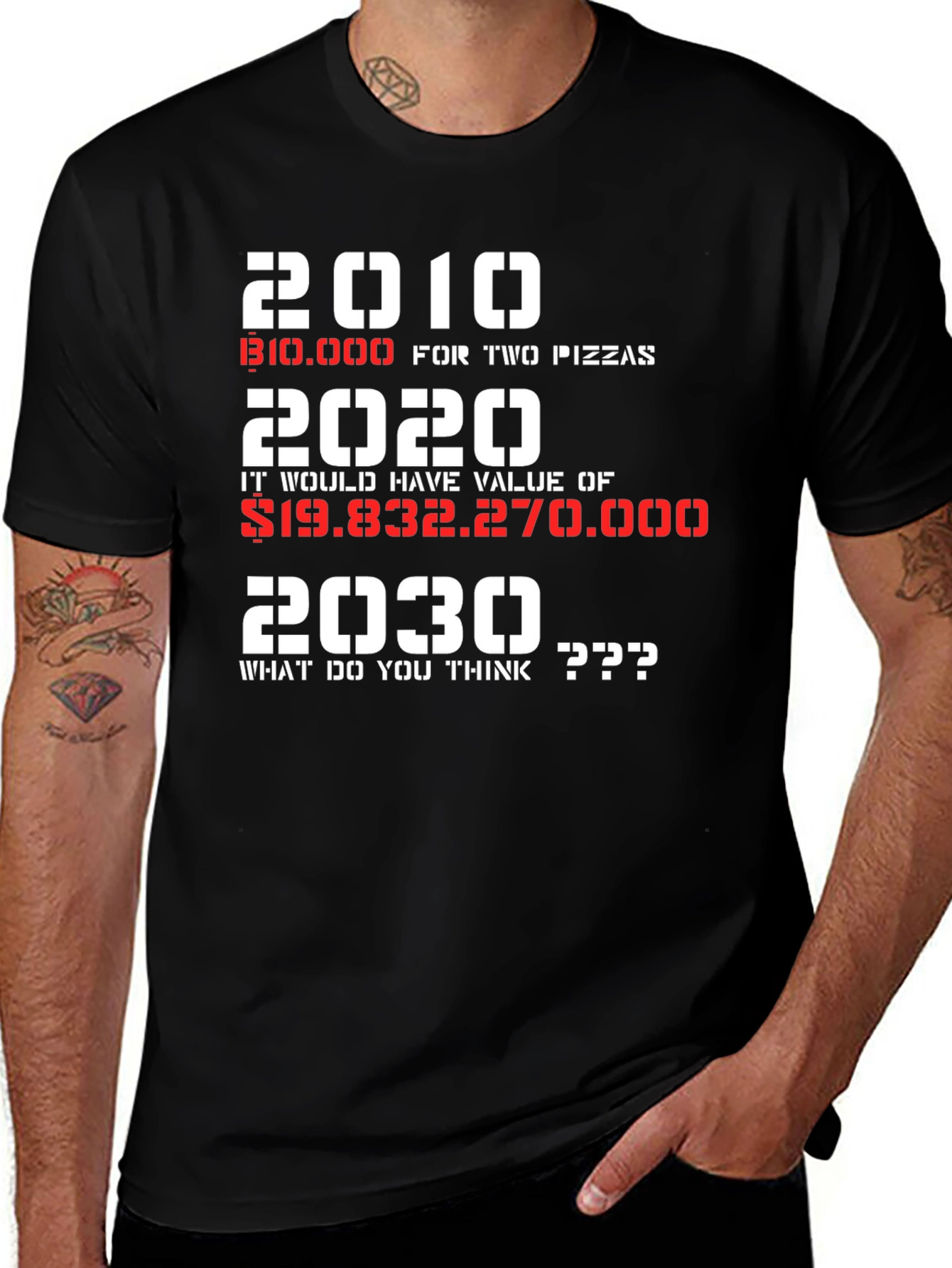 Bitcoin Pizza Day T-Shirt