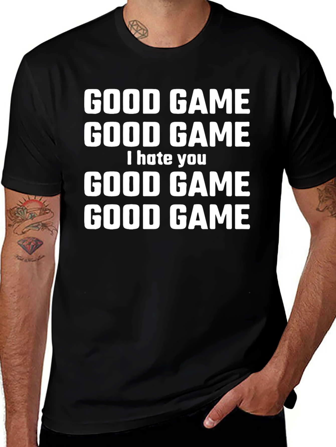 Good Game I Hate You Graphic T-Shirt