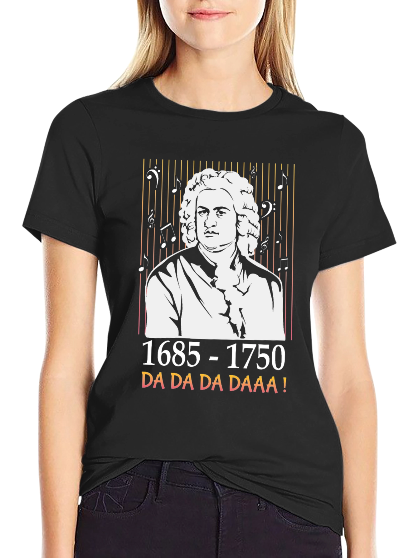 Bach Tee - Da Da Da DAAA! - Music Lover T-Shirt