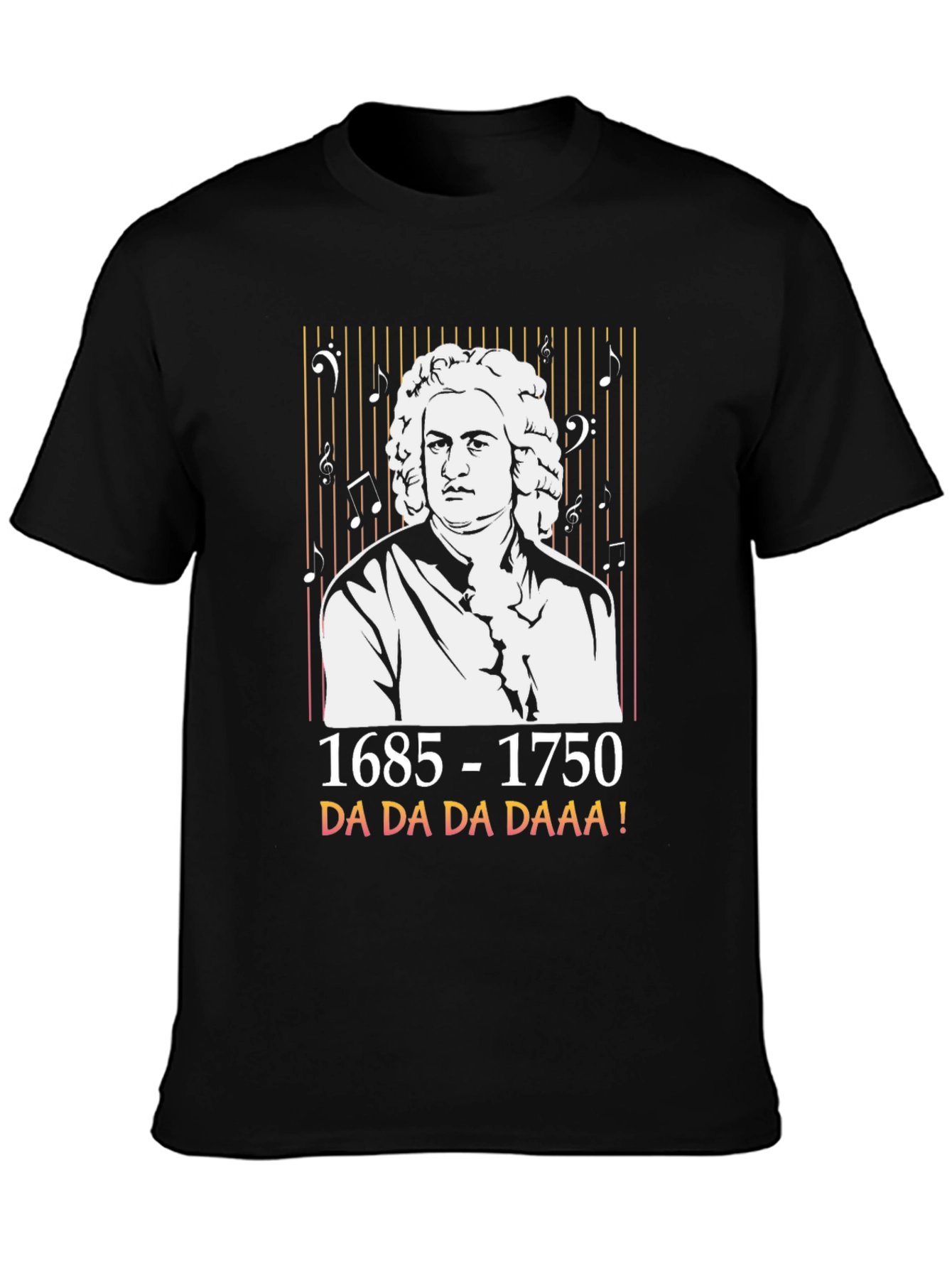 Bach Tee - Da Da Da DAAA! - Music Lover T-Shirt