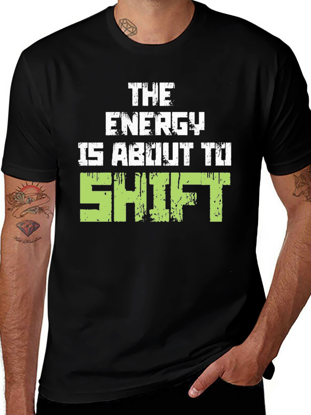 Energy Shift Black T-Shirt