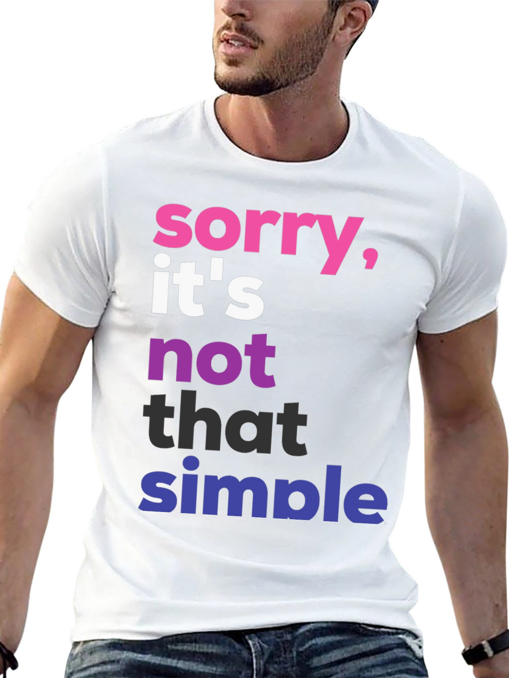 Sorry Its Not That Simple Pride T-Shirt