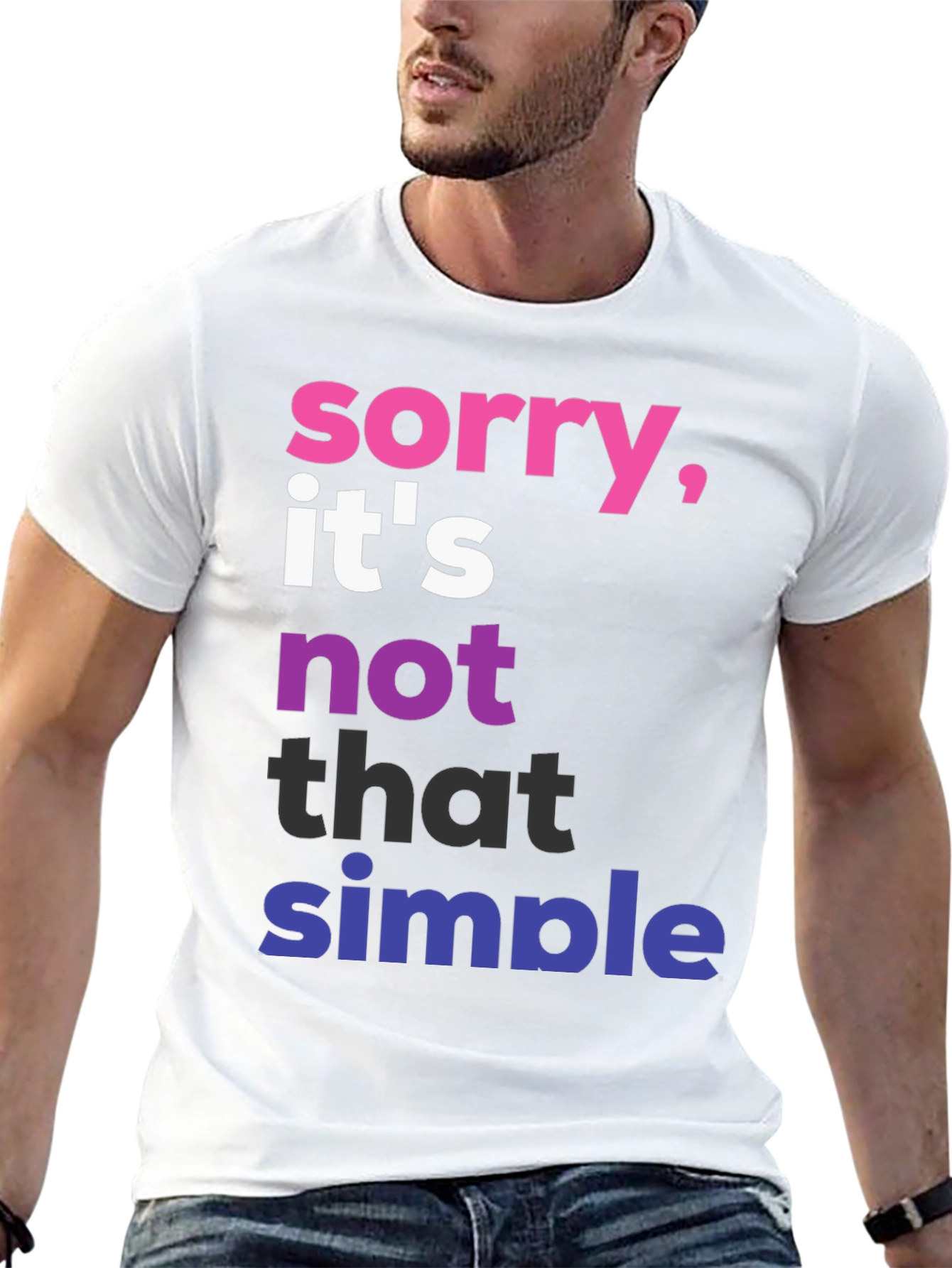 Sorry Its Not That Simple Pride T-Shirt