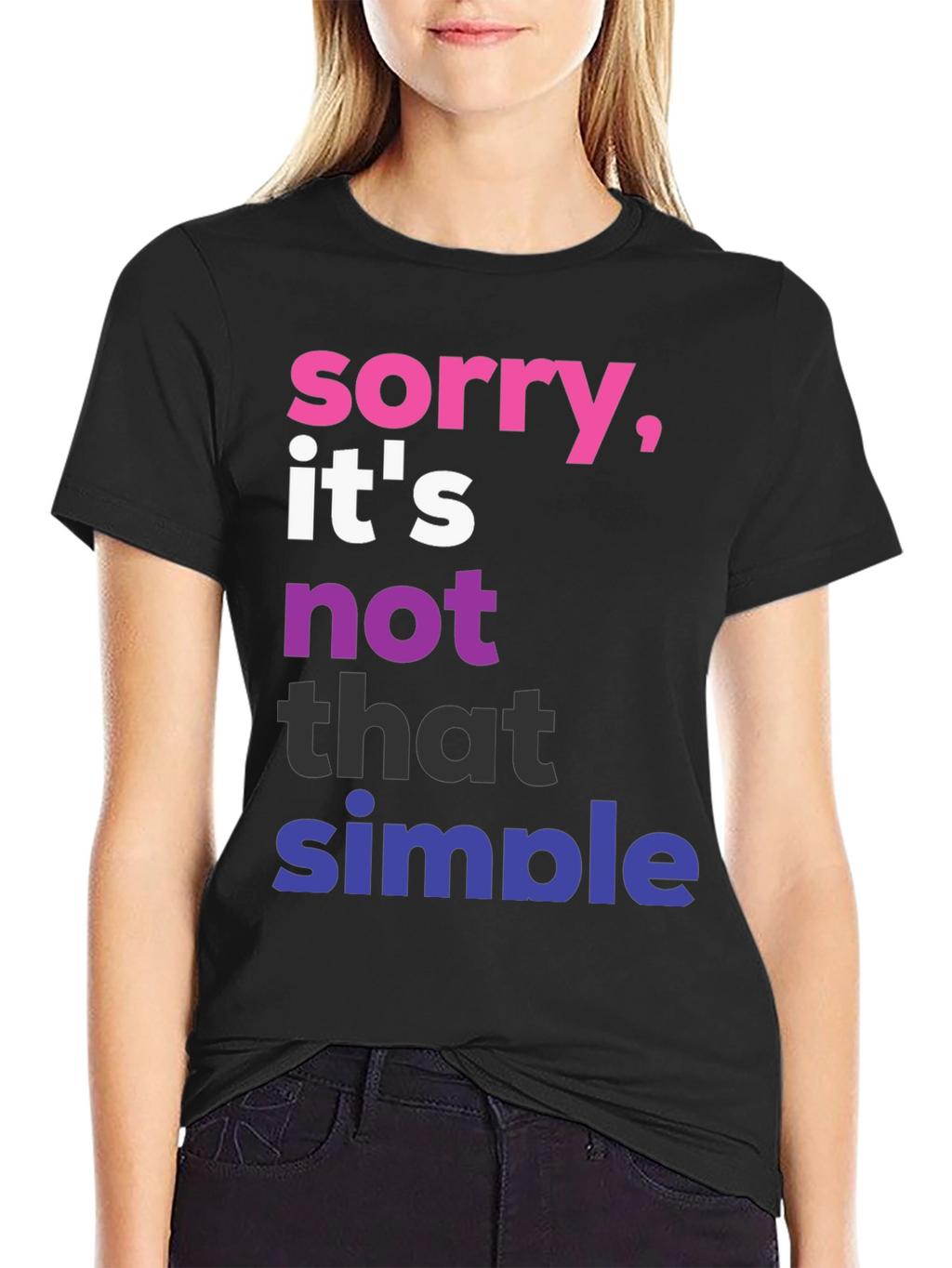 Sorry Its Not That Simple Pride T-Shirt