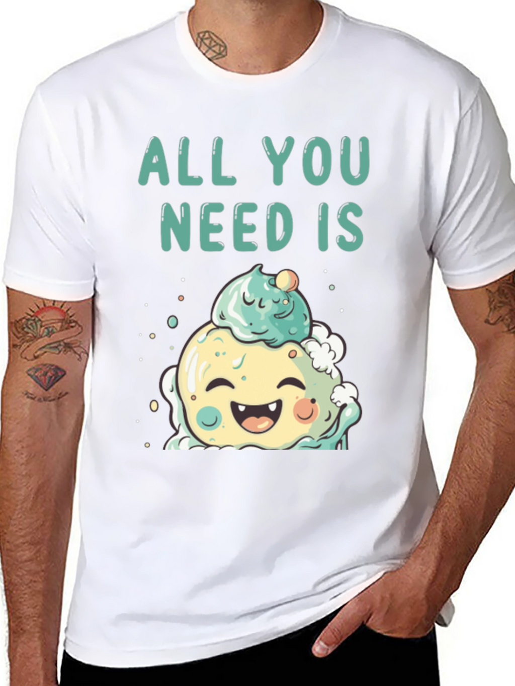 All You Need Is Cute Ice Cream T-Shirt