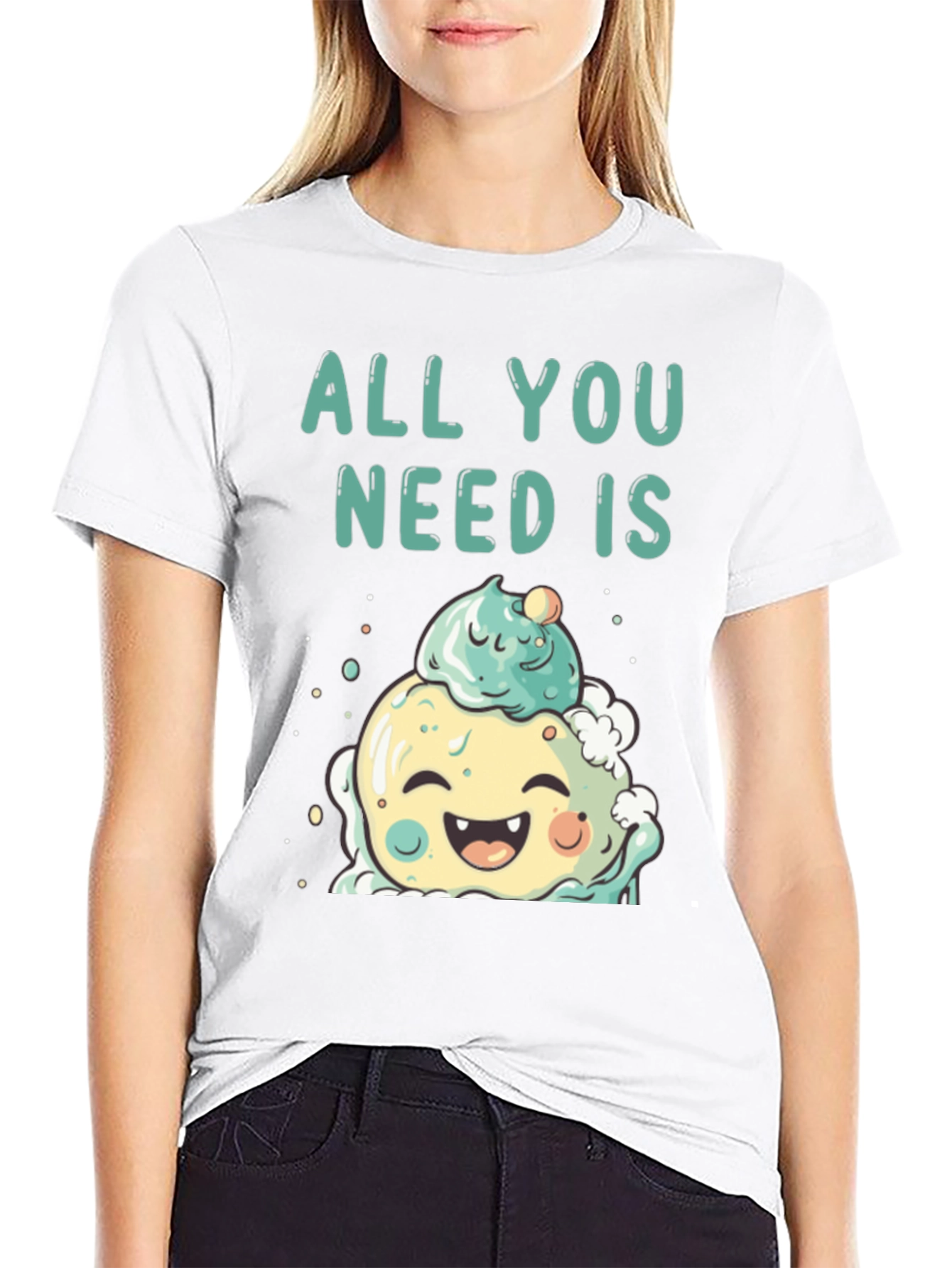 All You Need Is Cute Ice Cream T-Shirt